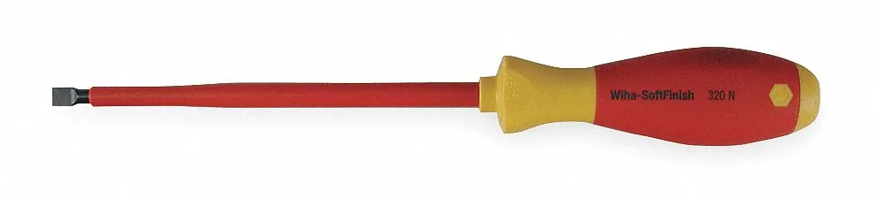 Wiha Tools Wiha Tools 32015 insulated slotted screwdriver 9/64 in 4 in round — product photo