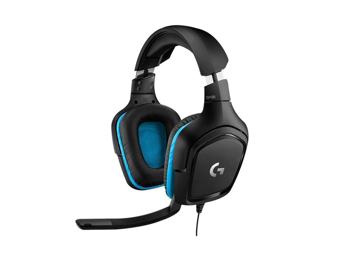 Logitech Logitech G431 Wired 7.1 Gaming Headset — product photo