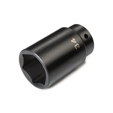 TEKTON 1/2 inch drive 34 mm deep 6-point impact socket