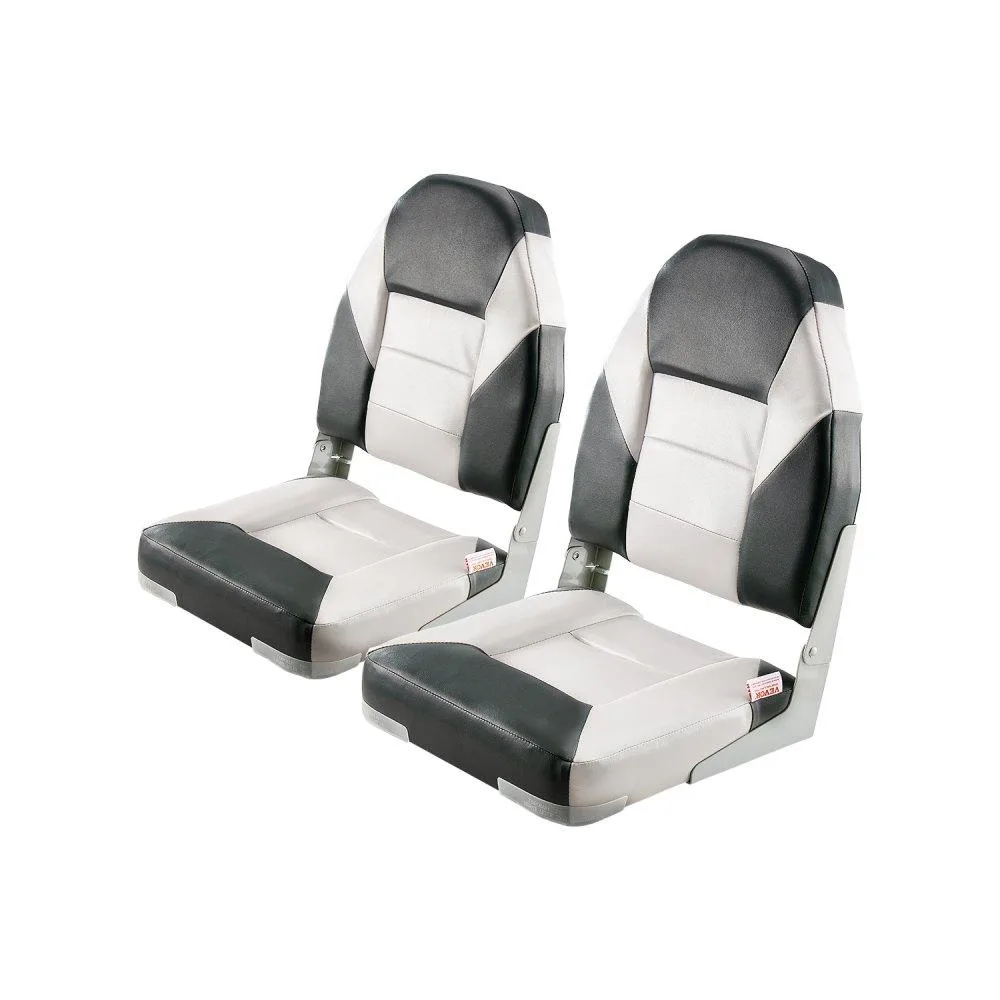 VEVOR VEVOR Boat Seat High Backrest Folding Black Grey AD75186 — product photo