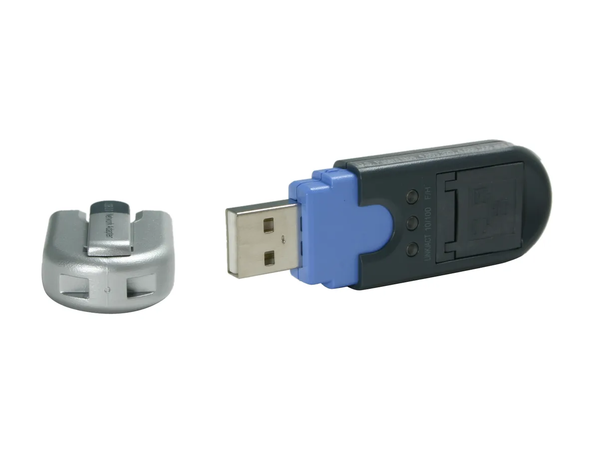 Linksys Linksys USB200M USB 2.0 10/100 network card — product photo