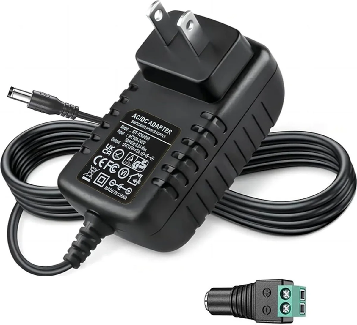 VOVOV VOVOV 12V 3A AC Adapter 5.5mm x 2.5mm/2.1mm 36W — product photo
