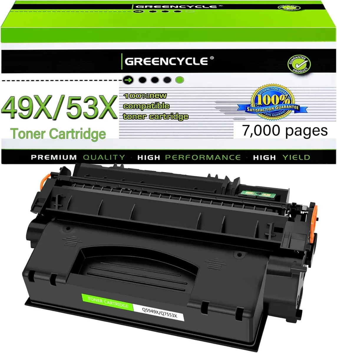 GREENCYCLE GREENCYCLE Q5949X toner cartridge black 7000 pages — product photo