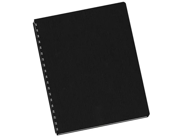 FELLOWES FELLOWES 52115 Binding Covers Black 200 Pack — product photo
