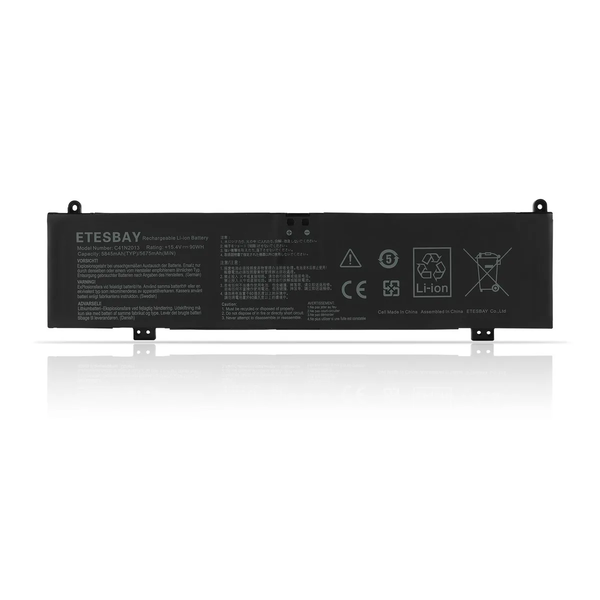 KingSener KingSener T470 C41N2013 laptop battery 15.4V 90Wh — product photo