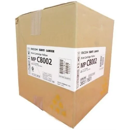 Ricoh Ricoh 841781 Yellow Toner Cartridge 29000 Pages — product photo