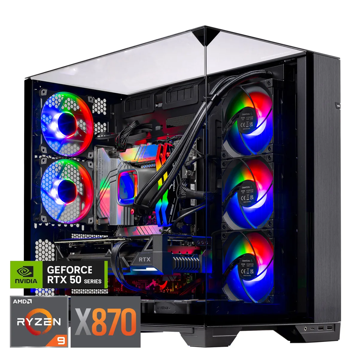 Skytech Skytech ST-O11V-1682-B-AL gaming PC Ryzen 9 9900X3D RTX 5080 16GB 64GB DDR5 2TB NVMe — product photo