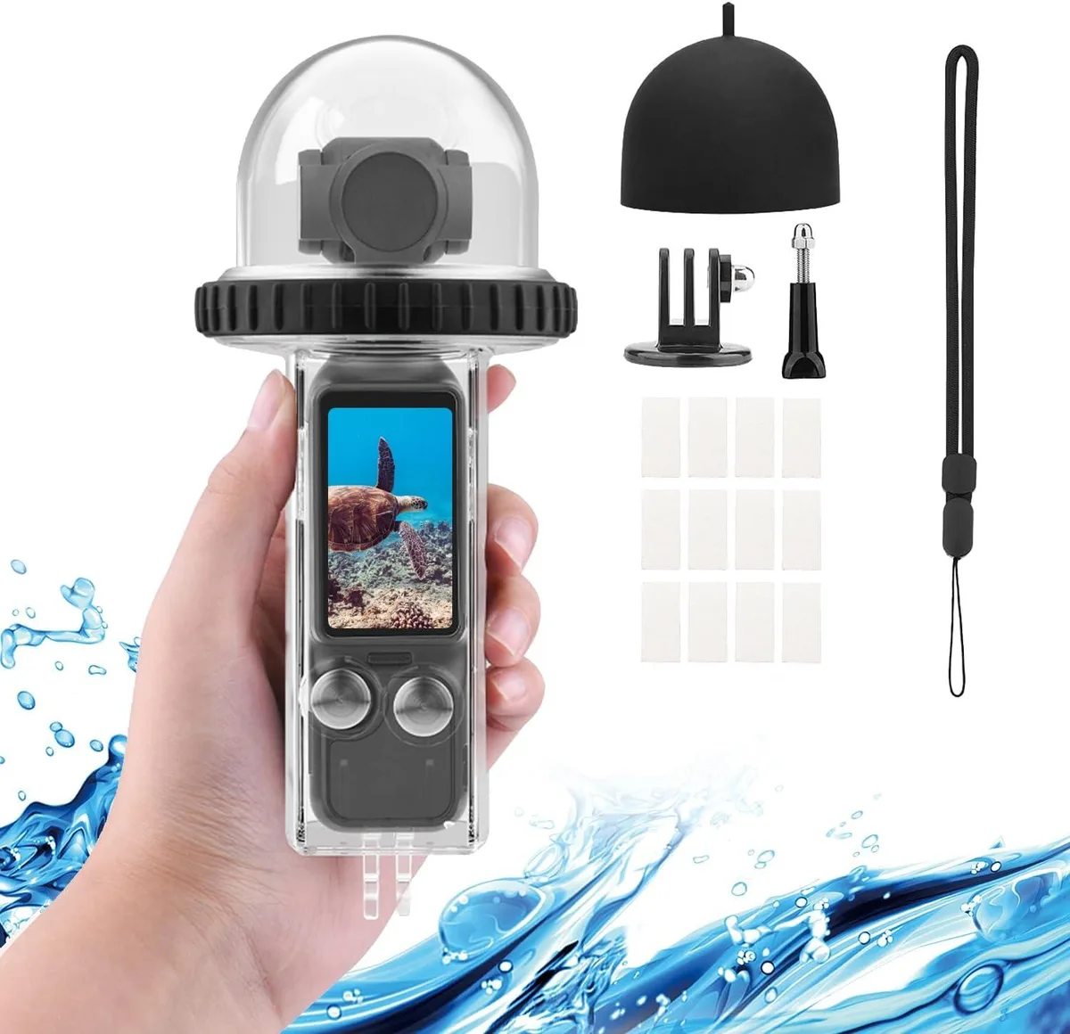 Werleo Werleo Waterproof Case for DJI Osmo Pocket 3 40m 131ft — product photo