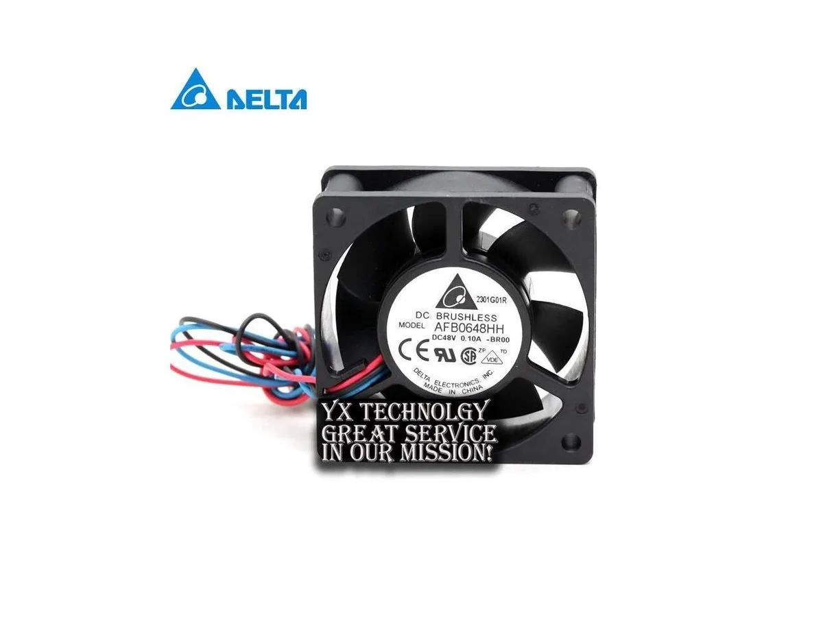 Fans Fans AFB0648HH DC48V 0.10A 60x60x25mm axial case fan — product photo