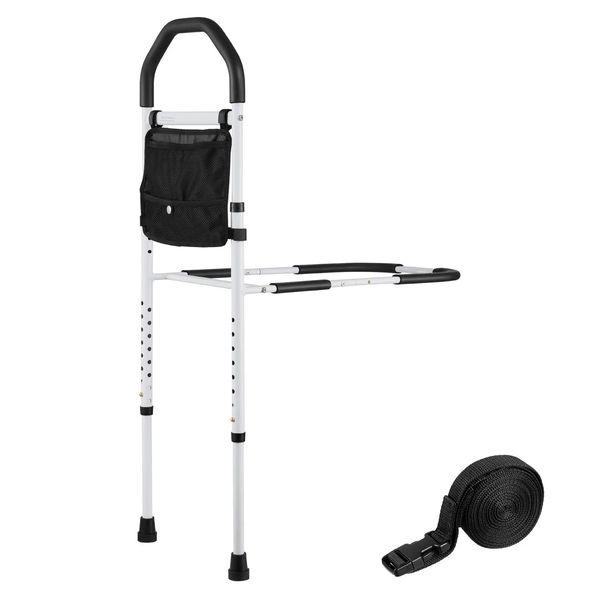 VEVOR VEVOR Bed Rail LQX-110055 Adjustable Height Carbon Steel PU Handrail — product photo