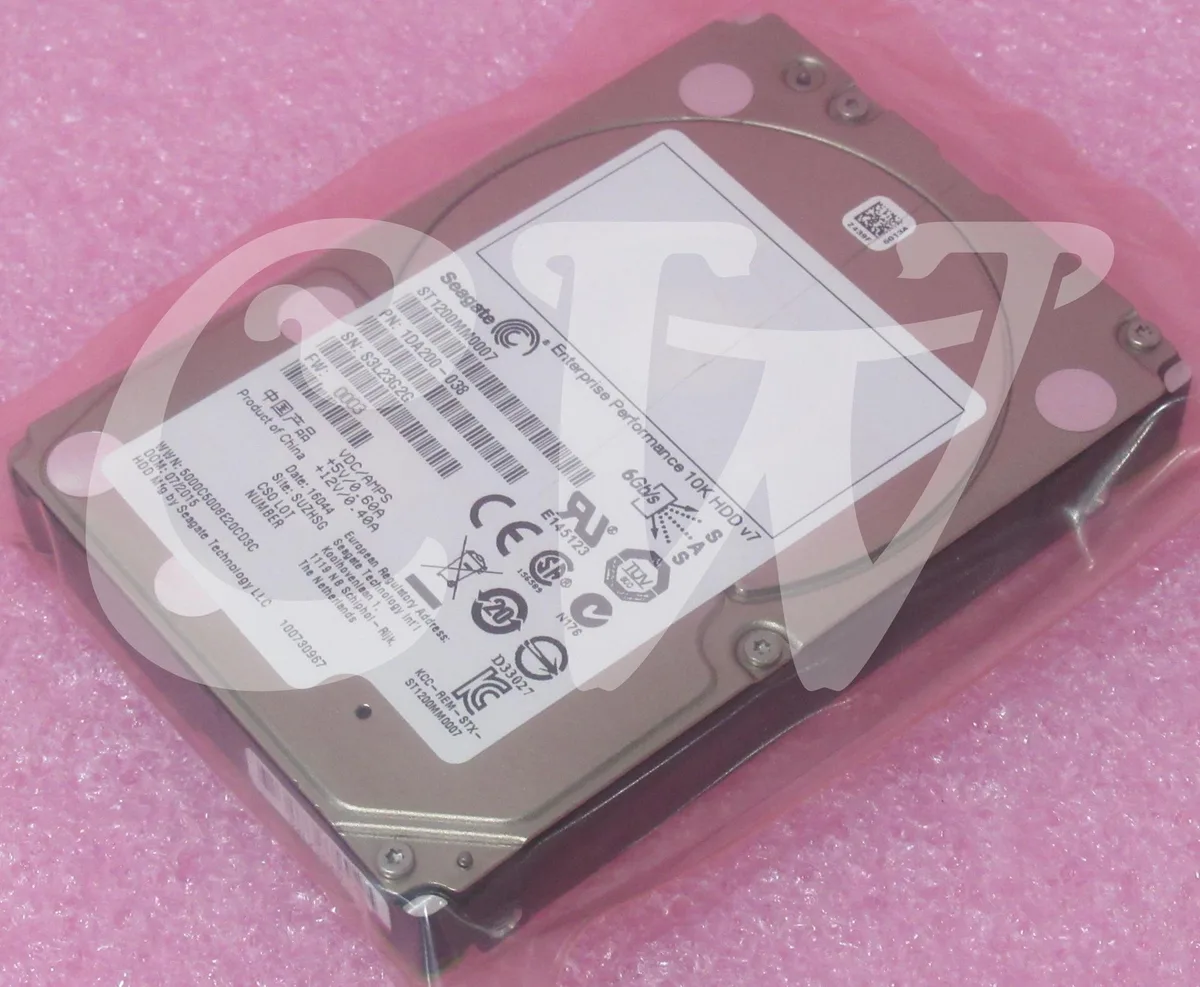 Seagate Seagate ST1200MM0007 1DA200-038 1.2TB 10000RPM 64MB 2.5" SAS internal hard drive — product photo