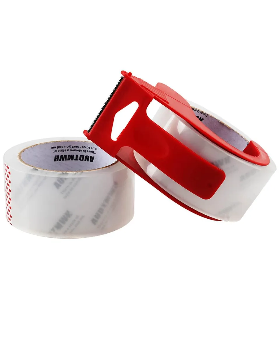  AUDTMWH AUD2718863 Packing Tape 1.88" x 48 Yds 2 Rolls w/ Dispenser — product photo