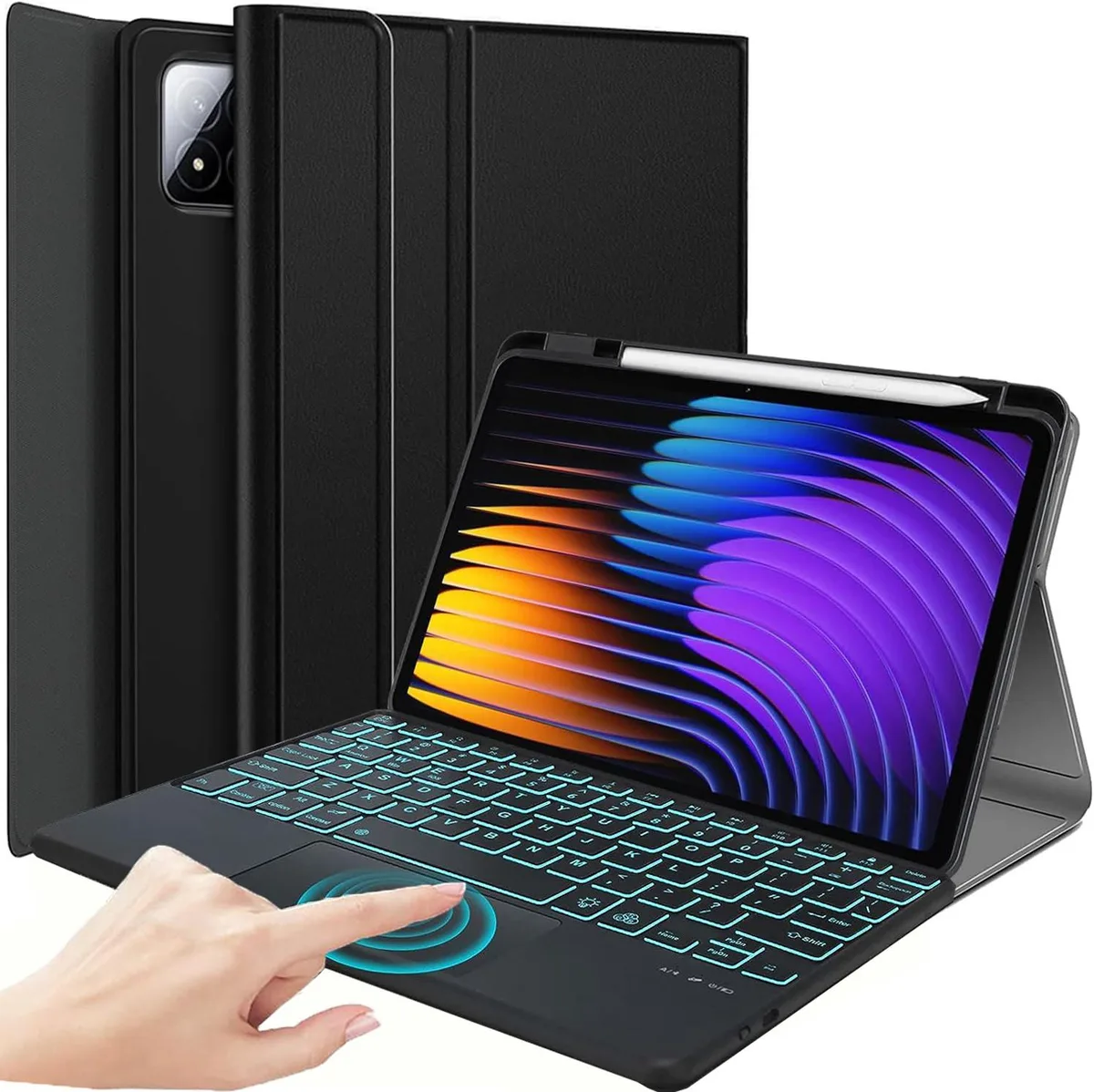 Werleo Werleo Keyboard Case for Xiaomi Pad 7 / Pad 7 Pro 11.2 Inch 2024 Black — product photo
