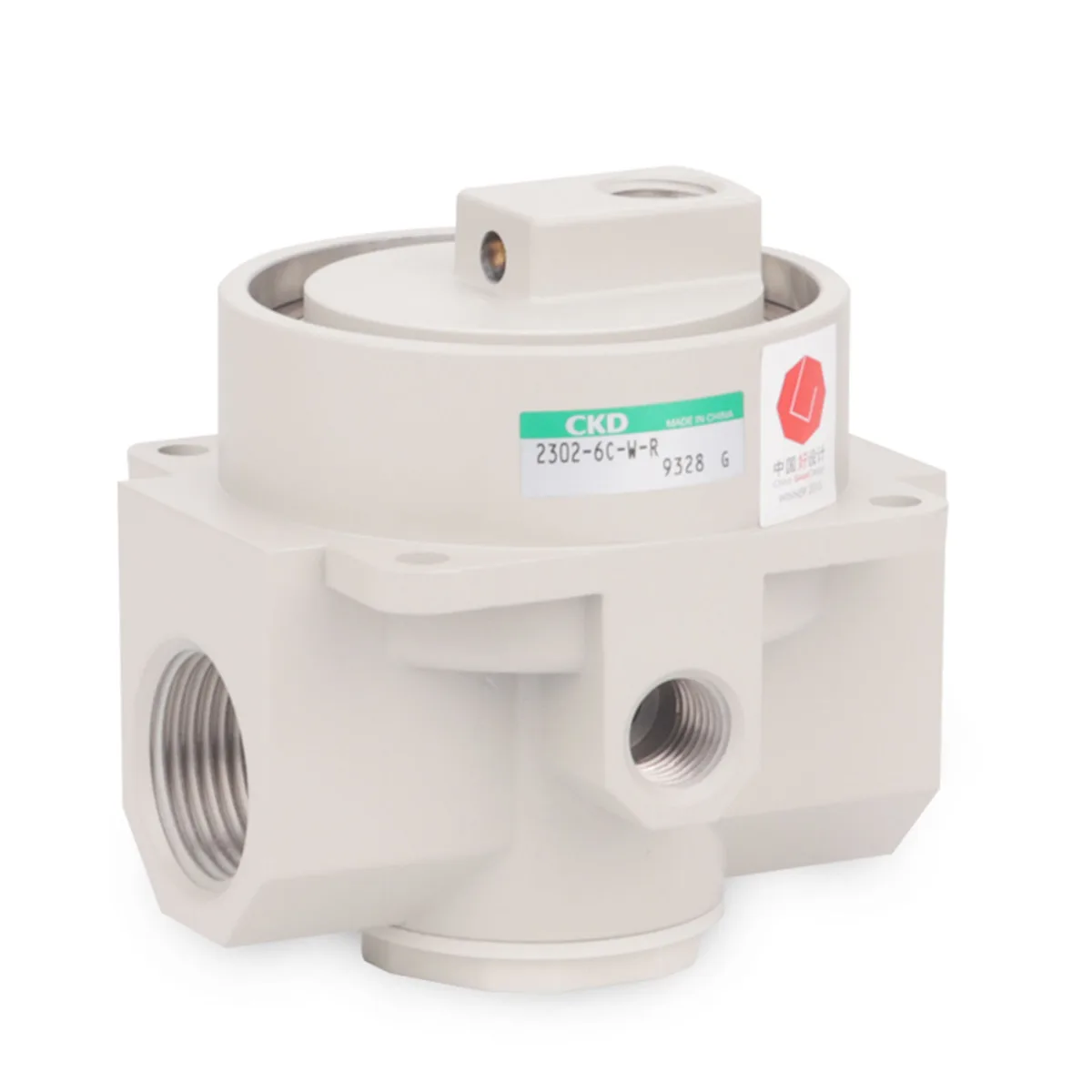 CKD CKD 2304-16C-W-R Dial Air Regulator Red — product photo