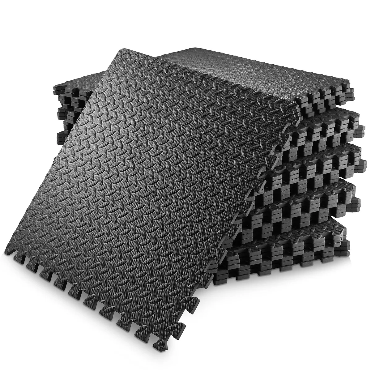 Philosophy Gym Philosophy Gym 120 30-Pack 24x24in Foam Puzzle Mats - Black — product photo