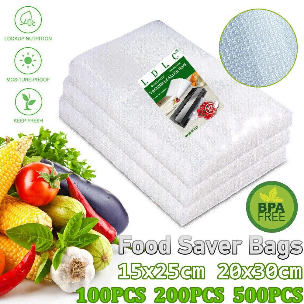 LDLC LDLC Food Storage Vacuum Sealer Bags 6" x 10" 200 Set — product photo