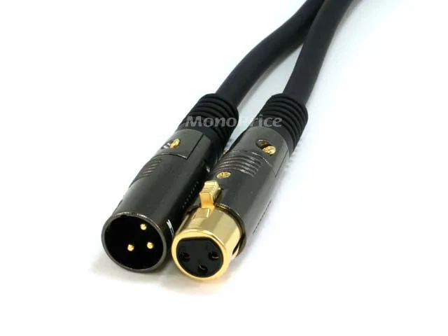 Monoprice Inc. Monoprice Inc. 4754 25ft XLR Male to Female 16AWG instrument cable — product photo