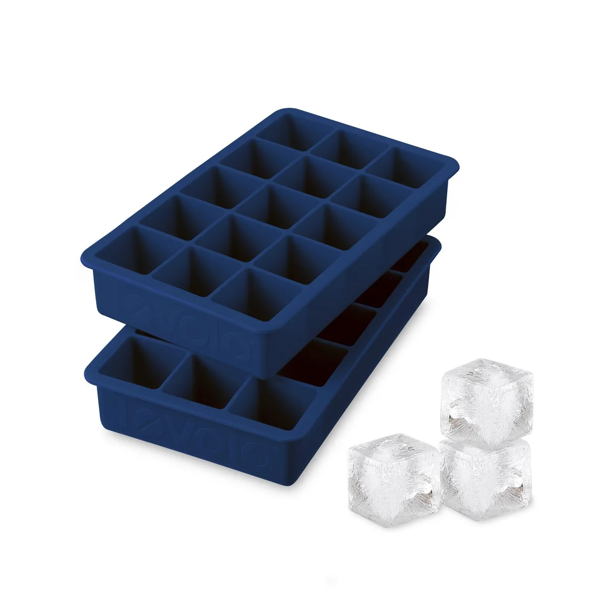 Tovolo 22017-300 Silicone Ice Cube Tray 1.25" Cubes Pack of 2 — product photo