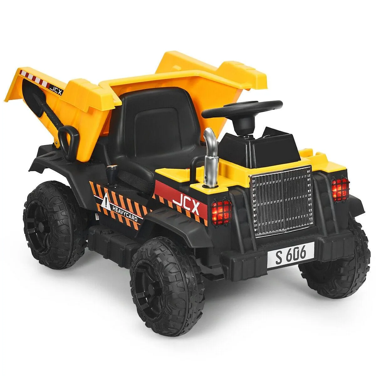 SlickBlue SlickBlue 12V Ride-On Dump Truck Yellow 42.5" x 25.5" x 23 — product photo