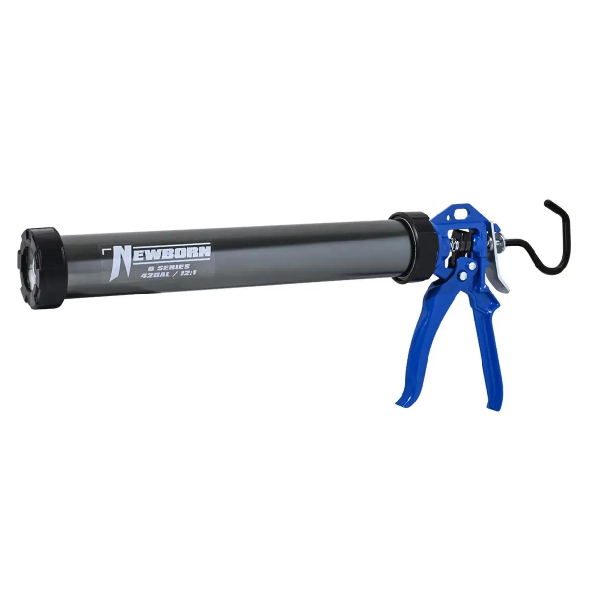 Grey sausage and cartridge applicator, model 420AL, holds 20 oz sausage or 10 oz cartridge