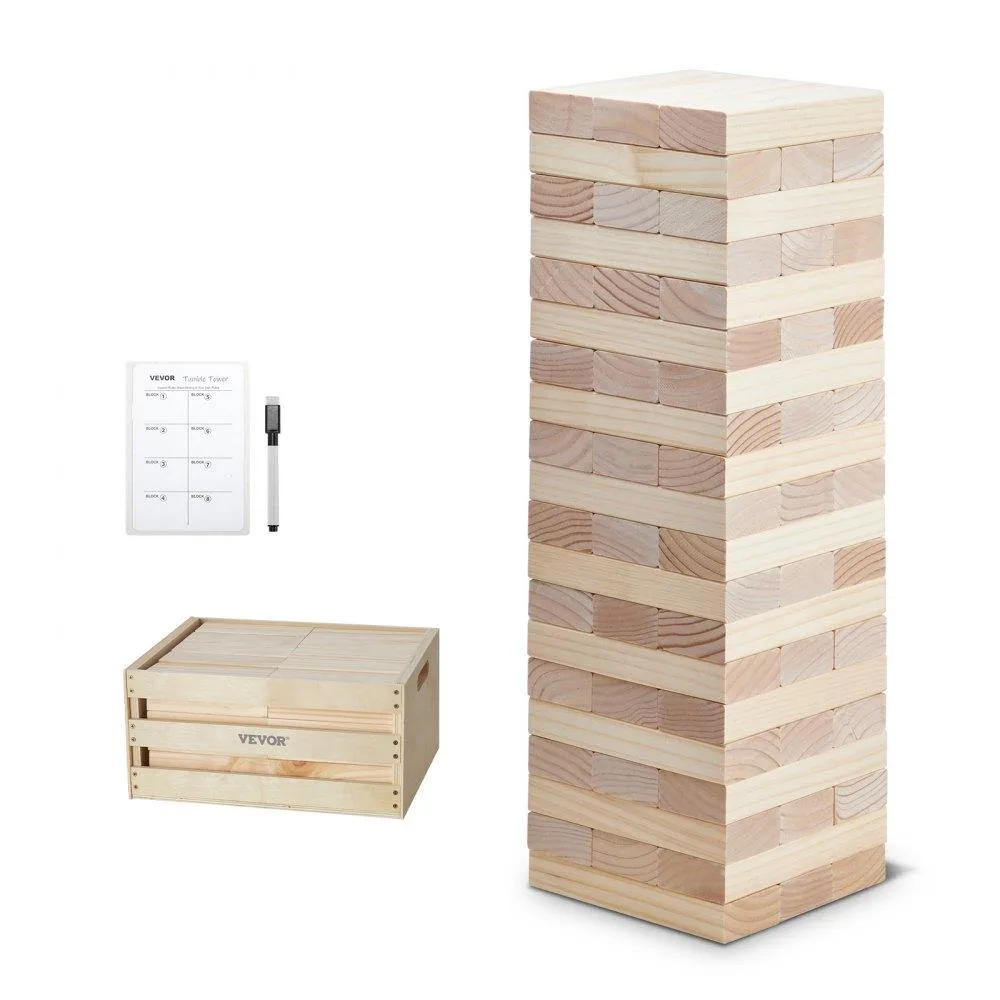 VEVOR VEVOR Tumbling Timber Toy 60 Blocks 7.1" x 2.4" x 1.2" Specialty Appliance — product photo
