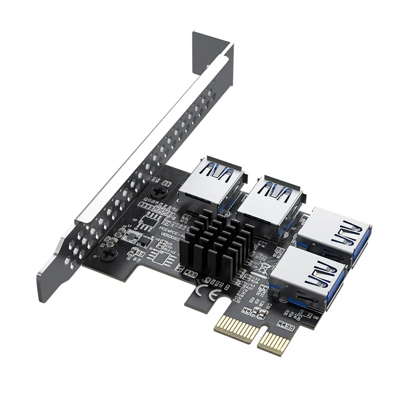Grwibeou Grwibeou PCIe x1 to 4 Port USB 3.0 Expansion Card — product photo