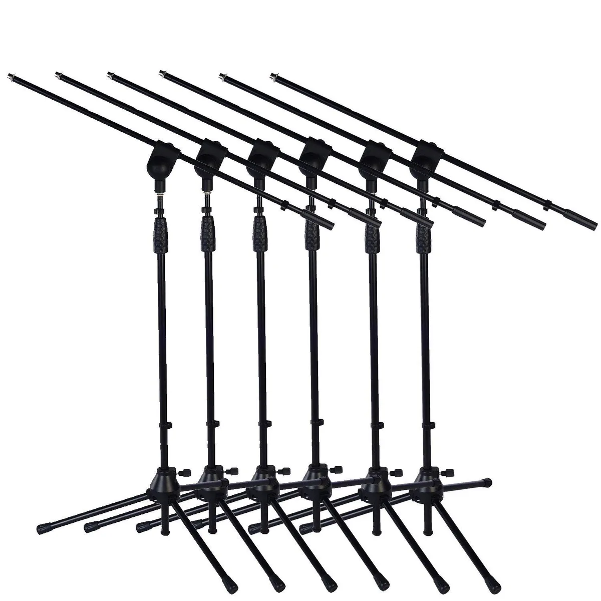 LyxPro LyxPro TMS-6 Microphone Stand Boom Arm 6 Pack 38.5-66 Inch 29 Inch Boom 3.3 lb — product photo