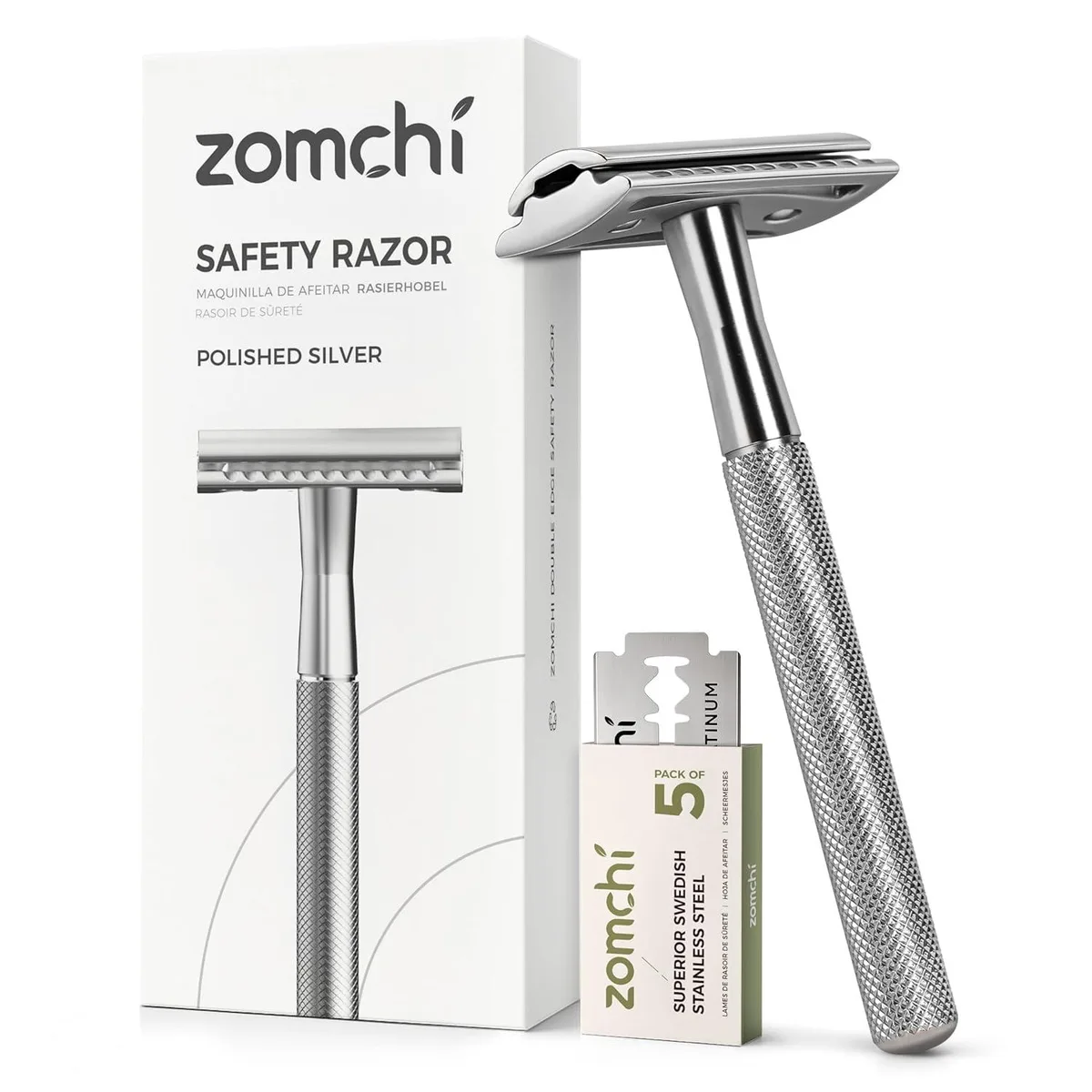 TAURKENAM TAURKENAM Double Edge Safety Razor Silver 39 — product photo