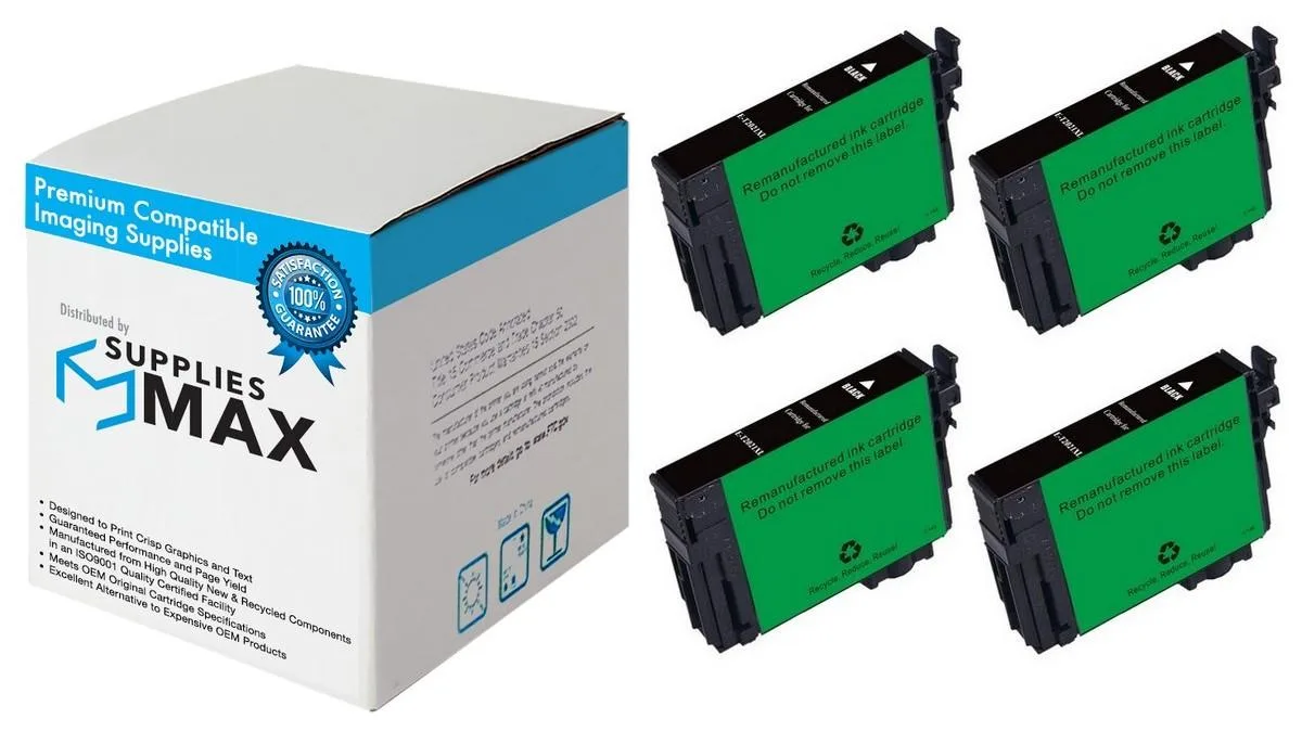 SuppliesMax SuppliesMax T202XL120 Black Inkjet 550 pages — product photo