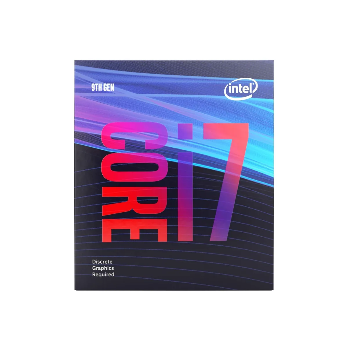 Intel Core i7-9700F desktop processor in retail box