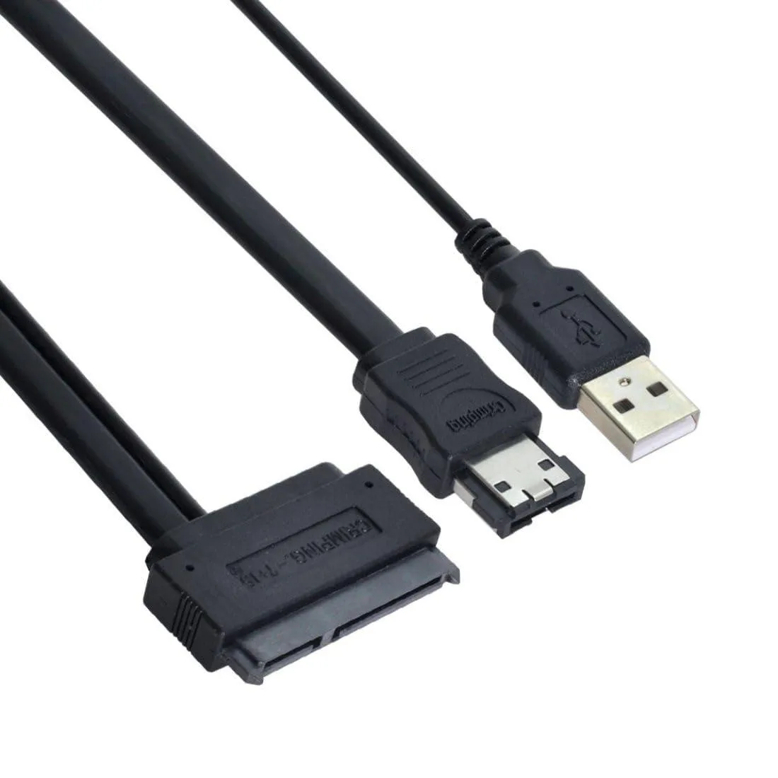 Vszerda Vszerda eSATA to SATA 22Pin Cable USB 2.0 Power 2.5" 50cm — product photo