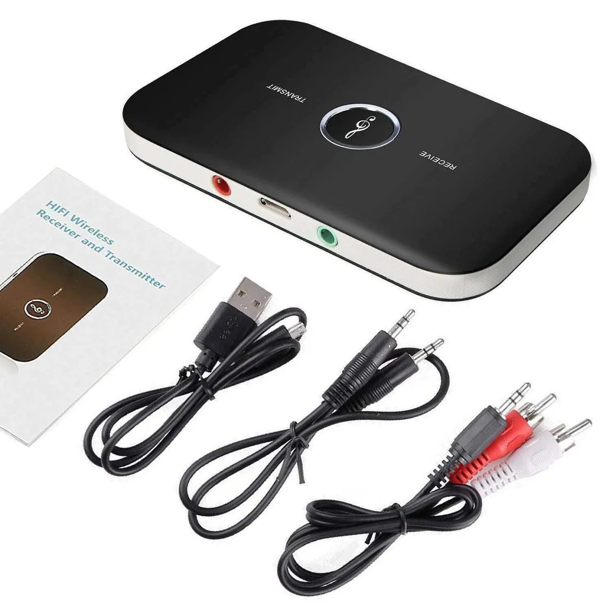 Tonstep Tonstep 5344155 Bluetooth 5.3 2-in-1 transmitter receiver adapter — product photo