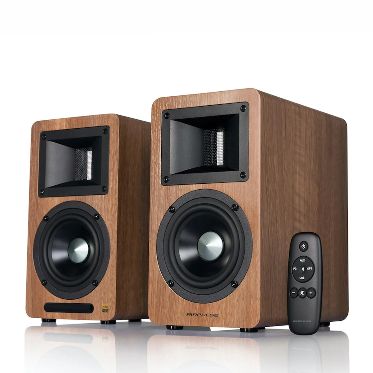 Edifier Edifier Airpulse A80 active bookshelf speaker Brown-Pair — product photo