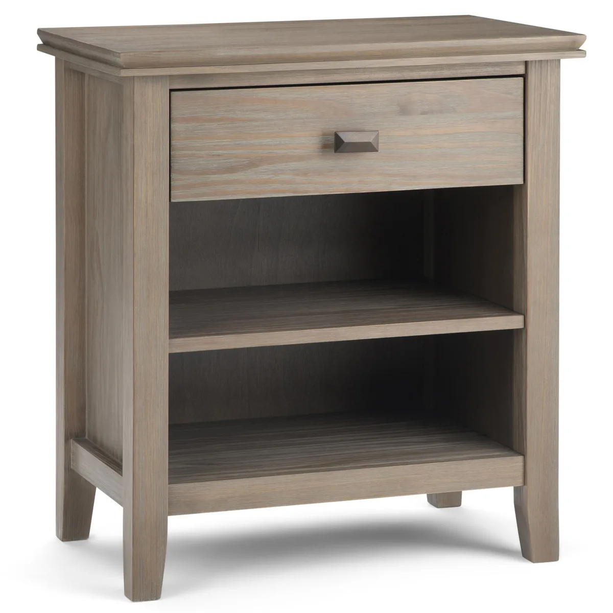 tuphen tuphen Artisan Bedside Table Distressed Grey 24Wx27Hx15D — product photo