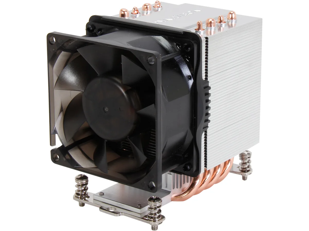 Dynatron Dynatron R27 CPU cooler 80mm 2-ball bearing Intel LGA 2011 narrow — product photo