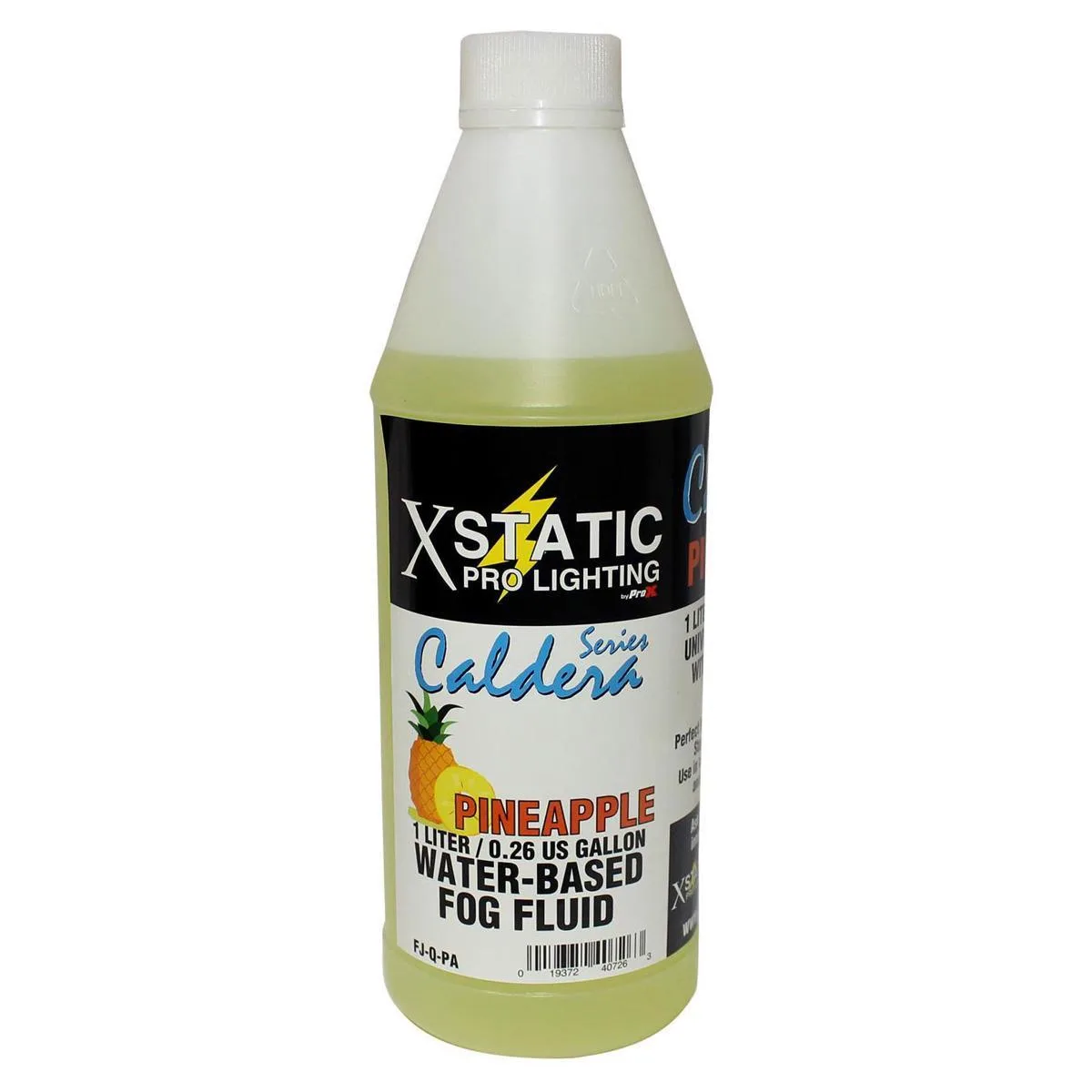 ProX ProX FJ-Q-P Caldera Series Pineapple Scented Fog Juice 1 L dj accessory — product photo