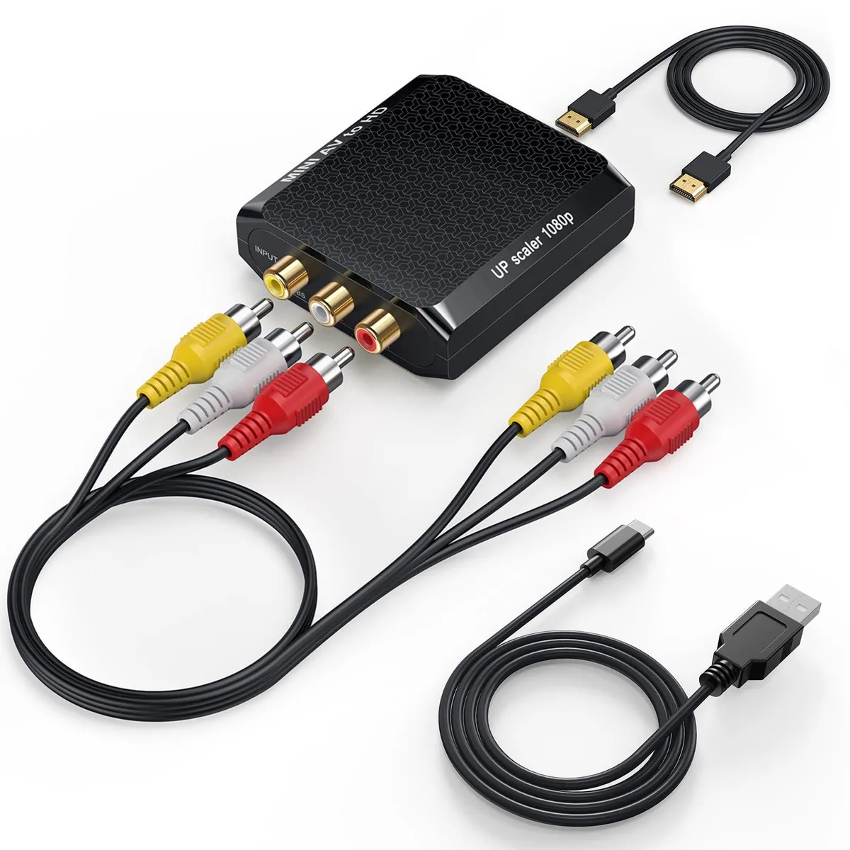  WENTER 040207H RCA to HDMI media converter 1080p 60Hz — product photo