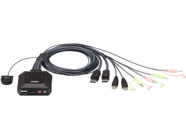 ATEN ATEN CS22DP 2-Port USB DisplayPort KVM Switch — product photo