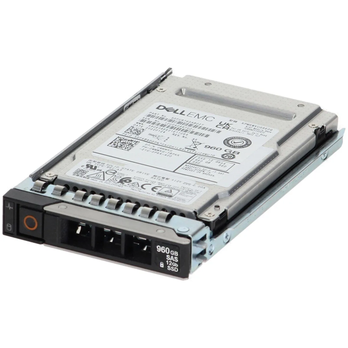 DELL DELL WMWKG 960GB 12/24Gbps SAS 2.5 enterprise SSD — product photo