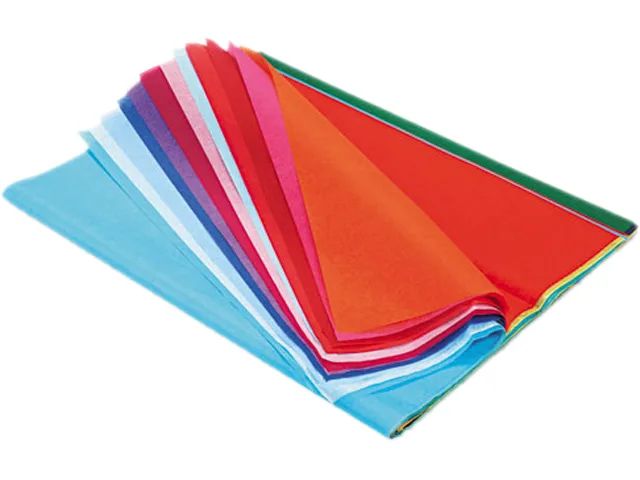 Pacon Pacon 58506 Spectra Tissue Paper 20" x 30" 10# 20 Sheets Assorted Colors — product photo