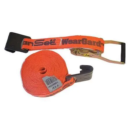 SpanSet SpanSet 27 ft Ratchet Tie-Down Strap Flat Hook 12000 lb — product photo