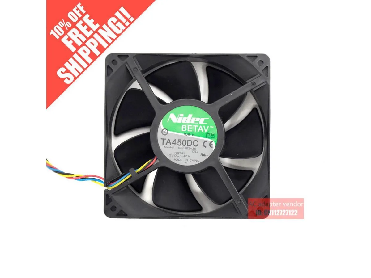 Fans Fans 12038 B35502-35MIT PWM 12V 1.4A case fan — product photo