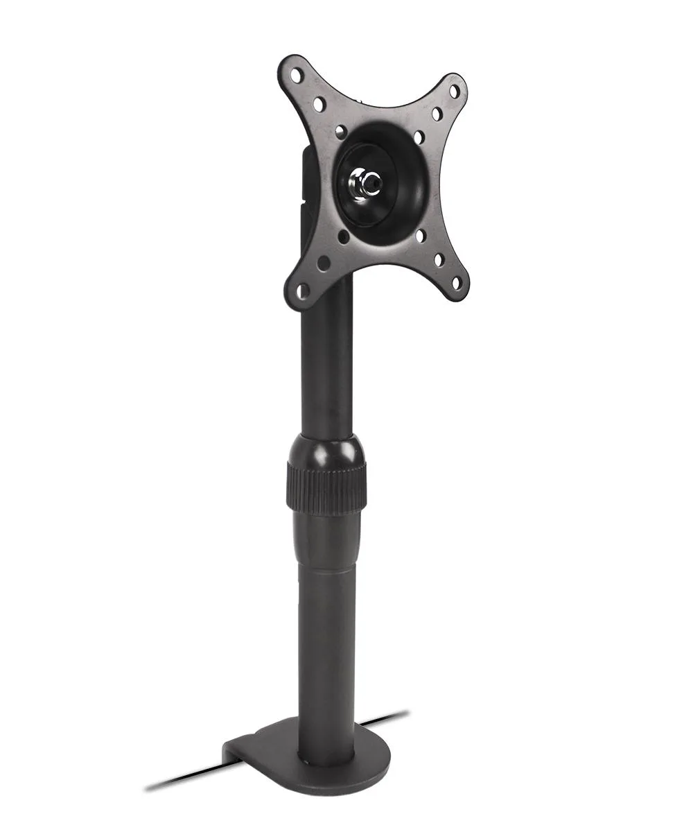 MonMount MonMount LCD500S Single Monitor Mount C-Clamp Black VESA 75/100 24" 20lbs — product photo