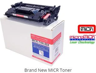 microMICR Corporation microMICR Corporation MICR-THN-89XM 10,000-page MICR toner cartridge scanner supply — product photo