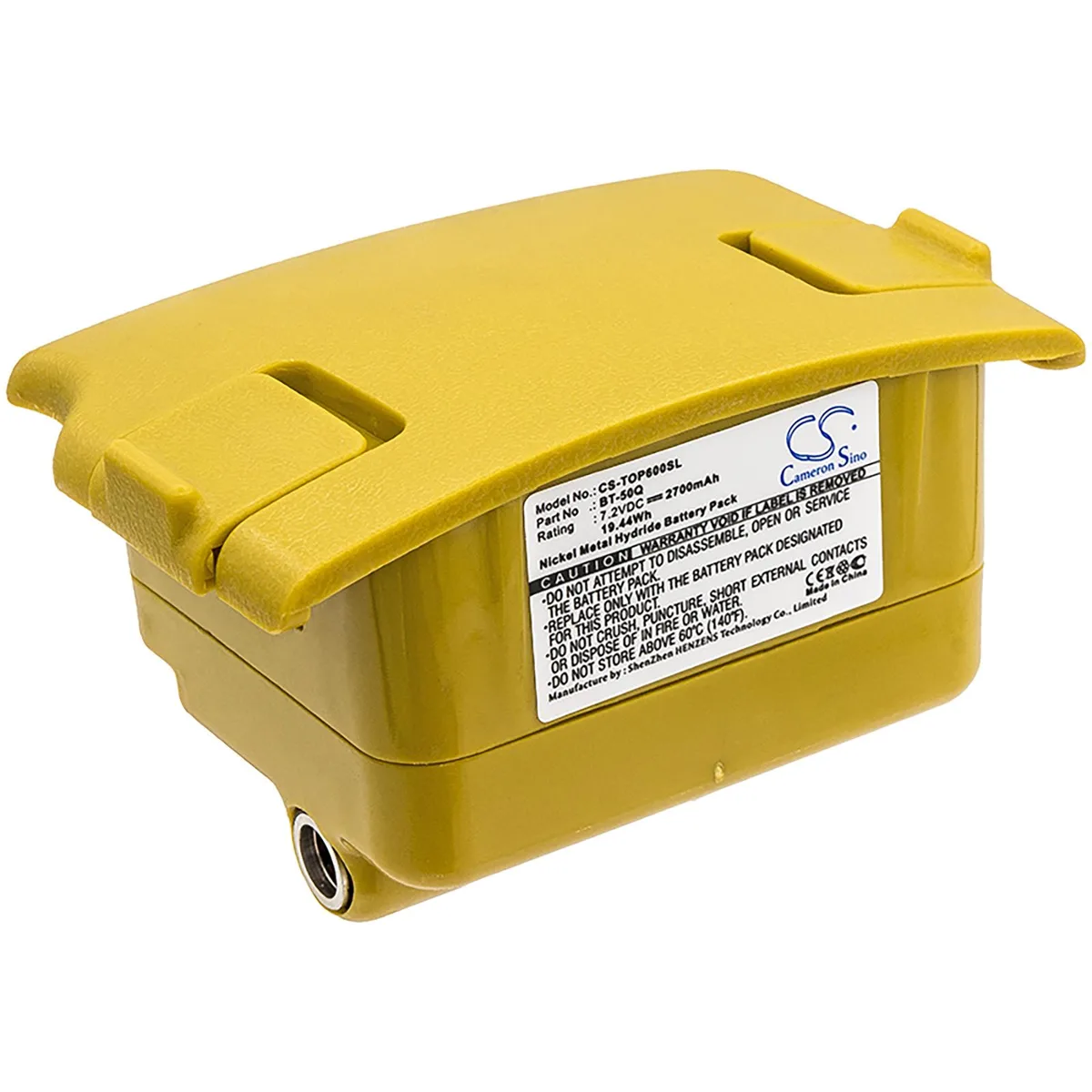 Cameron &amp; Co Cameron &amp; Co DS-CS-TOP600SL GPS Battery 2.7 Ah Yellow — product photo