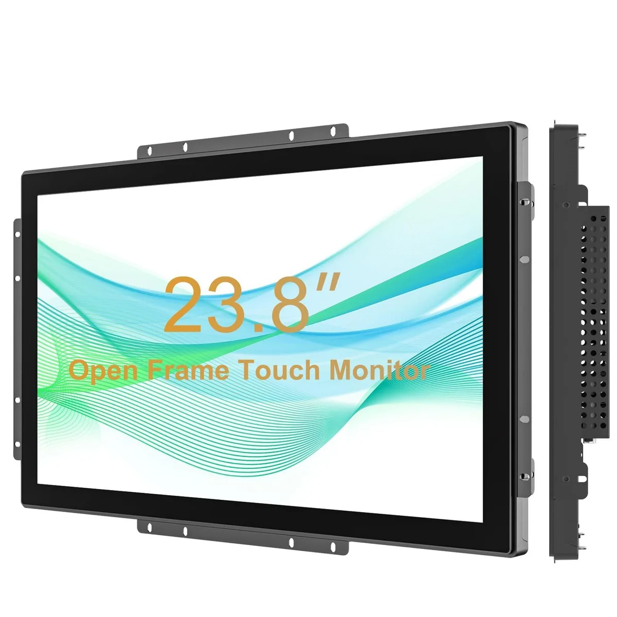 Bolton Technical Bolton Technical 23.8" Open Frame Touch Monitor 1920x1080 60Hz 10pt IP65 IK08 2 in 1 accessory — product photo