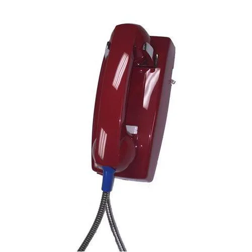Cortelco Cortelco 2554-AHCNDL-RD corded wall phone red — product photo
