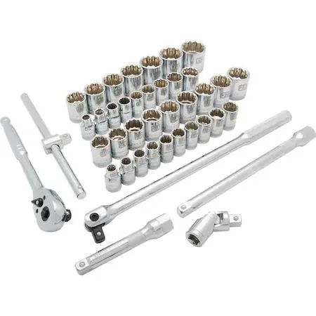 Dynamic Dynamic 1/2" Drive 41-Piece 12-Point SAE/Metric Socket Set — product photo