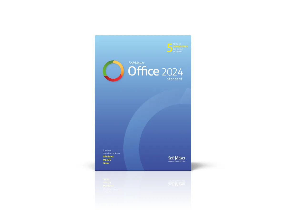 SoftMaker SoftMaker Office Standard 2024 BN-0015-E 5 Users — product photo