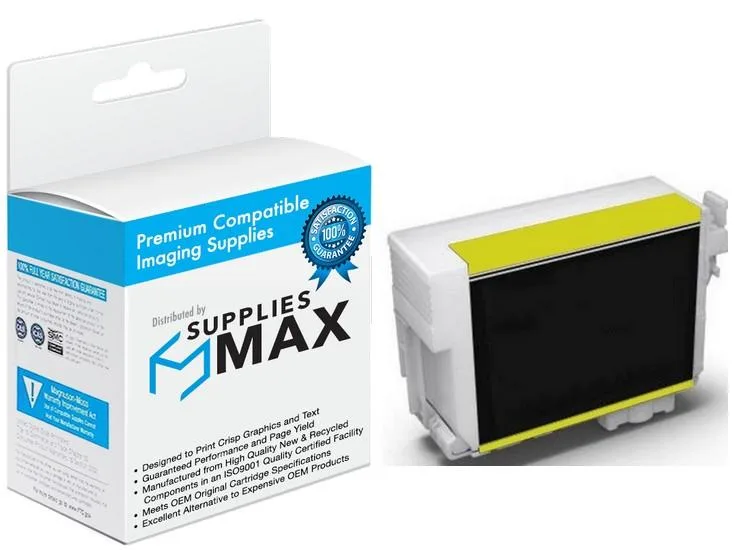 SuppliesMax SuppliesMax Yellow Inkjet Cartridge 25.9ML for Epson T760420 — product photo